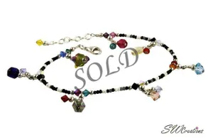 All Jazzed Up Color Splash Gypsy Charm Anklet