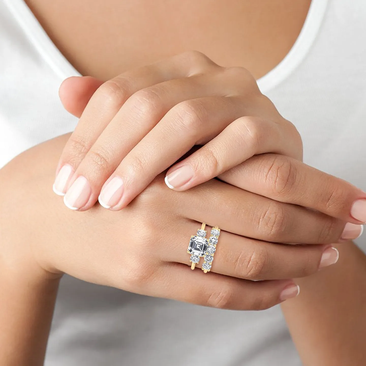 Benson - Half Eternity Wedding Band (0.86 CT)
