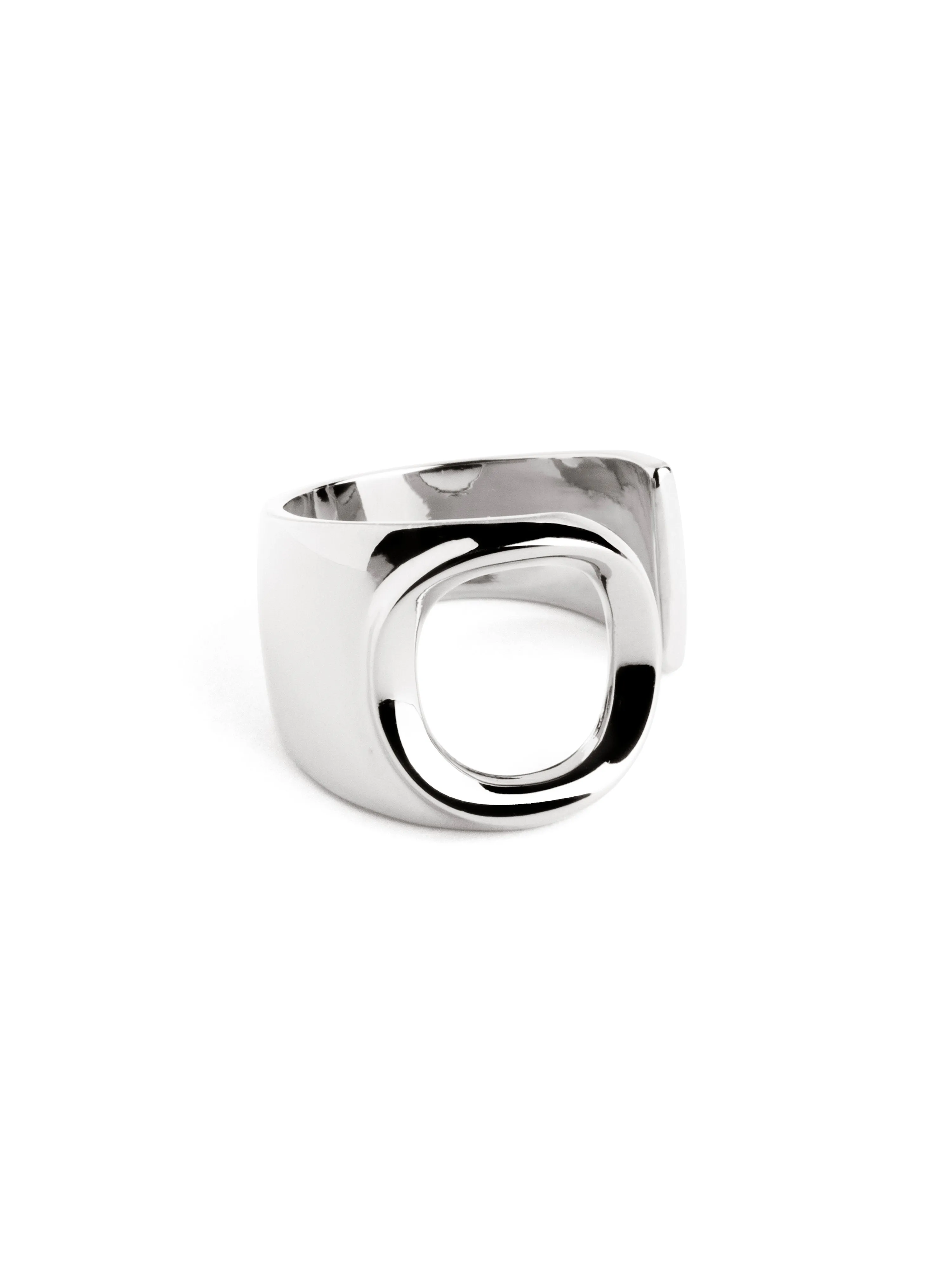 Custom Letter Signet Ring