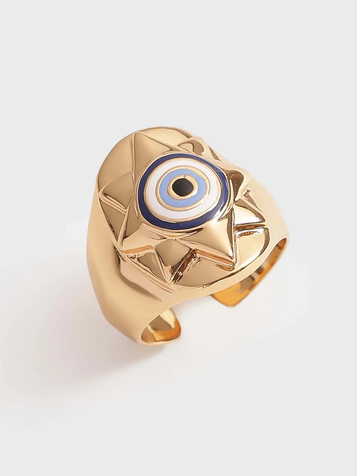 Eye Promise Signet Ring In Gold