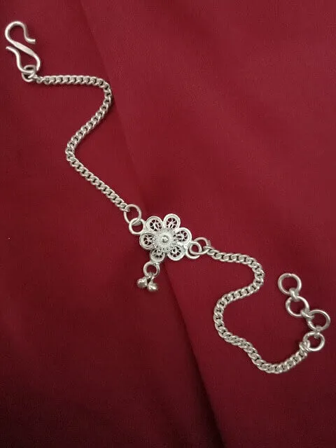 Phool Silver Bracelet