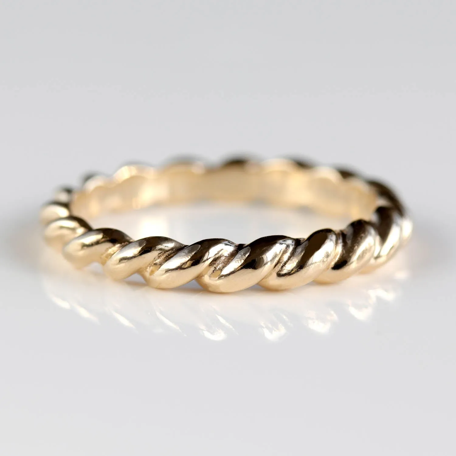 Rope Wedding Band •