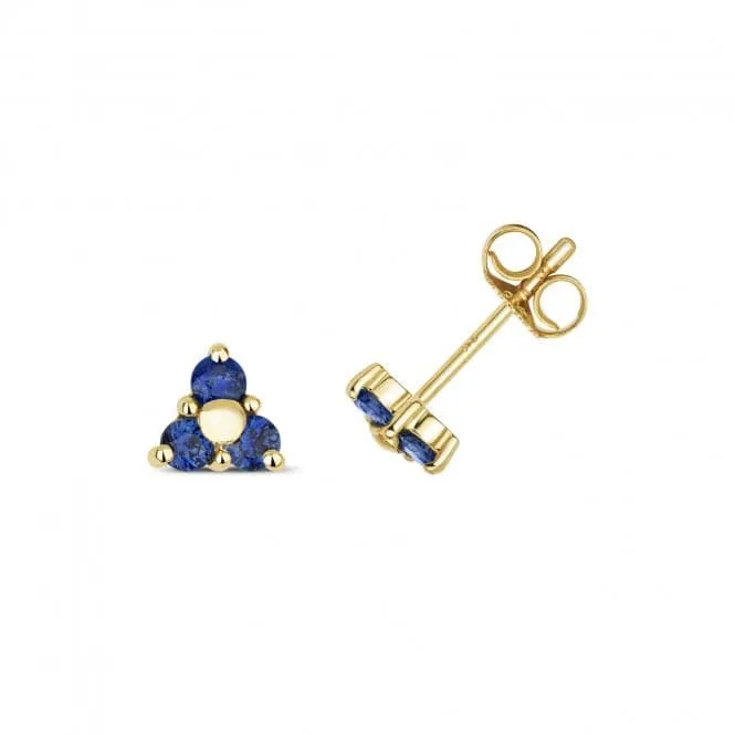 Sapphire Stud Earrings ED240S