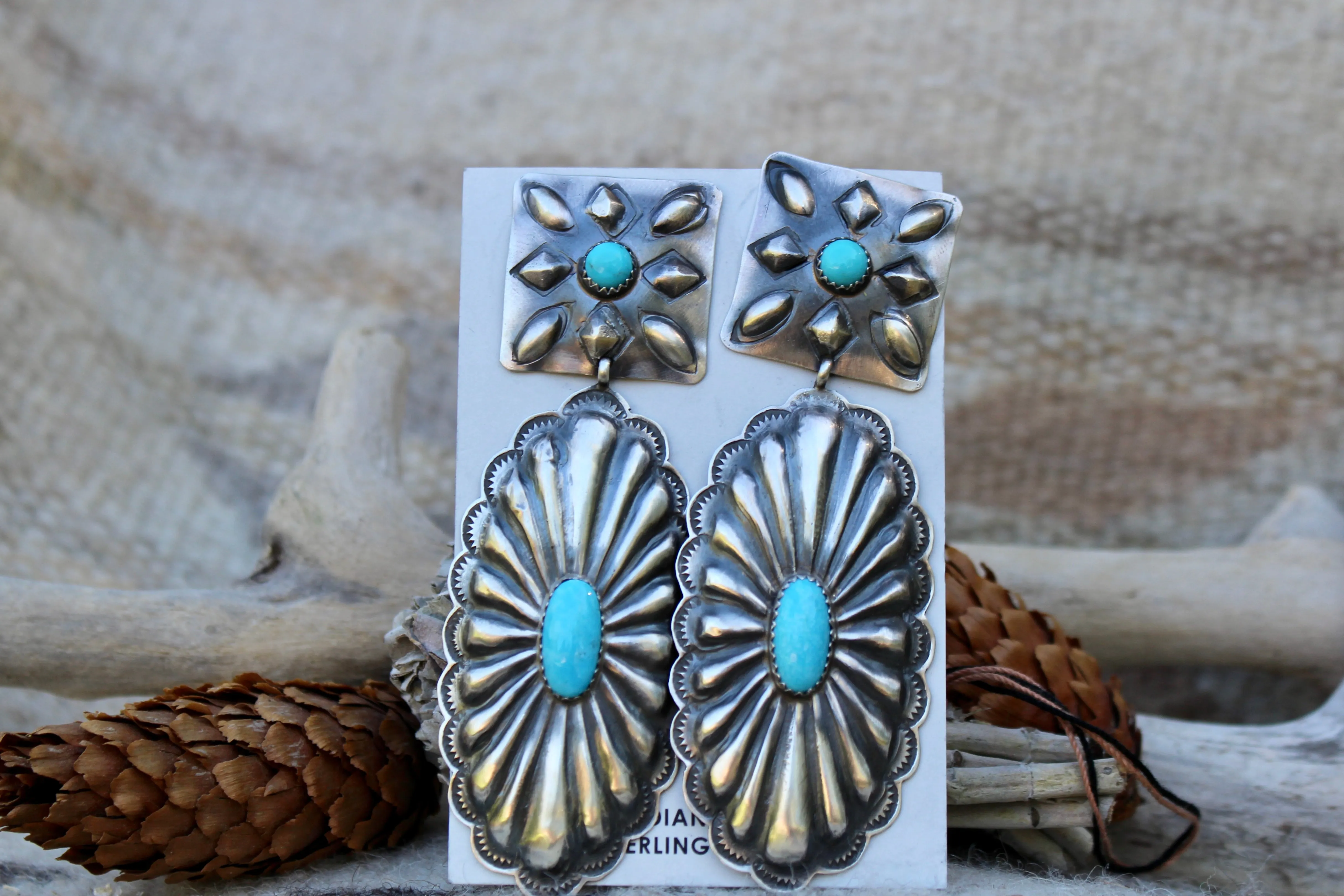 Turquoise Rain Earrings